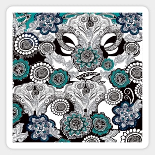 Ornamental,ethnic pattern Magnet